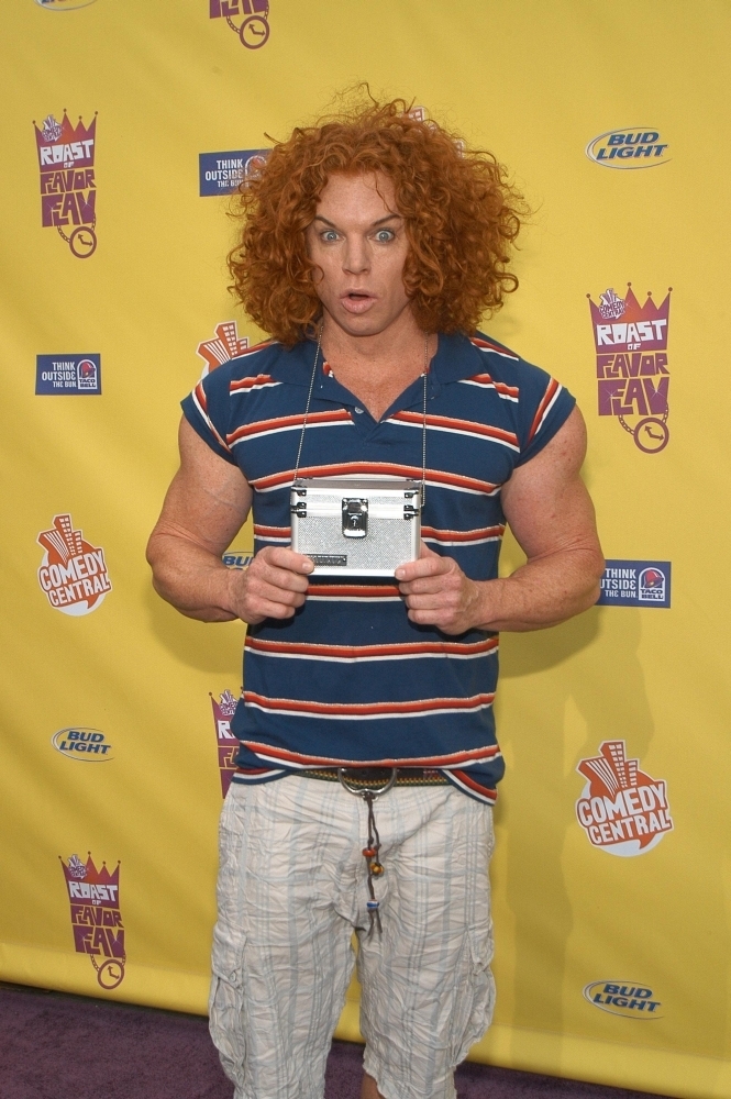 Carrot Top At Arrivals For Flava Flav Roast By Comedy Central, The
