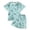 czb# Mint Green771, variant on CUZIBR Toddler Colorful Tie Dye Graphic Boys O-Neck Short Sleeve Tshirts Tops With Shorts Outfit Sets Kids Playwear Summer Clothes Sets,Navy,8-9 Years