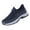 Blue, variant on LWavelet Men’s Slip On Casual Walking Shoes Work Sneakers Gym Driving Outdoor Trainers Comfortable Lightweight Breathable