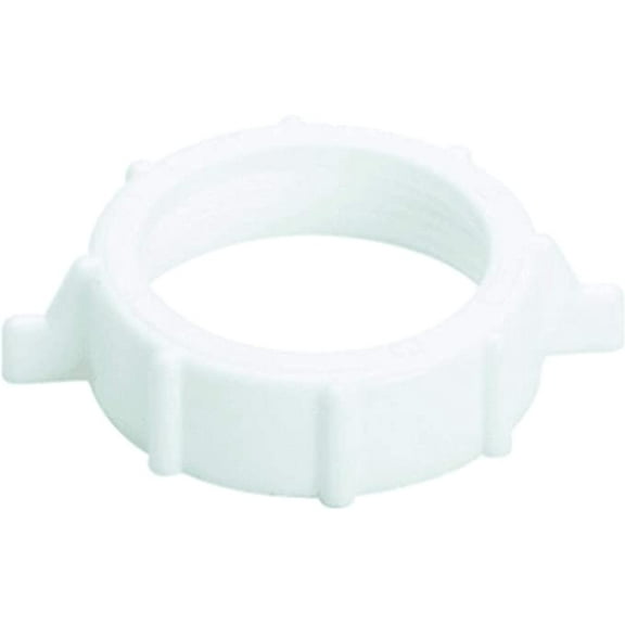 10 PACK - PVC Tubular Plastic Slip Joint Nut 1-1/2"
