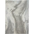 thumbnail image 4 of HomeRoots 2' X 3' Gray And Ivory Abstract Power Loom Area Rug, 4 of 5
