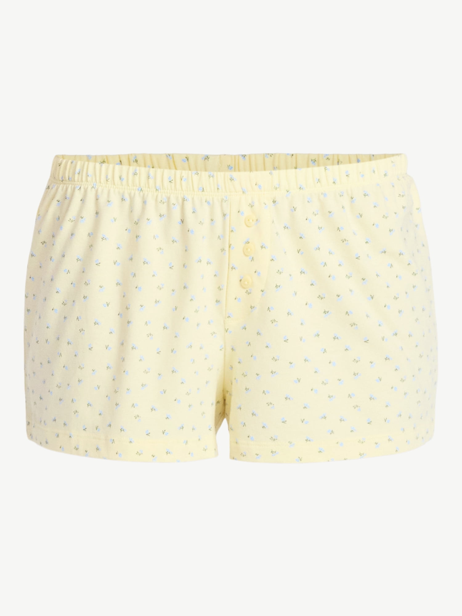 No Boundaries Cloud Core Sleepwear Shorts, Women’s XXS-3X