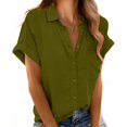 thumbnail image 1 of Blusas y camisas con botones Mintreus para mujer, verano, 1 of 7