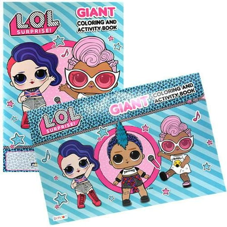 LOL 11x16 Giant Coloring & Activity Book - Walmart.com