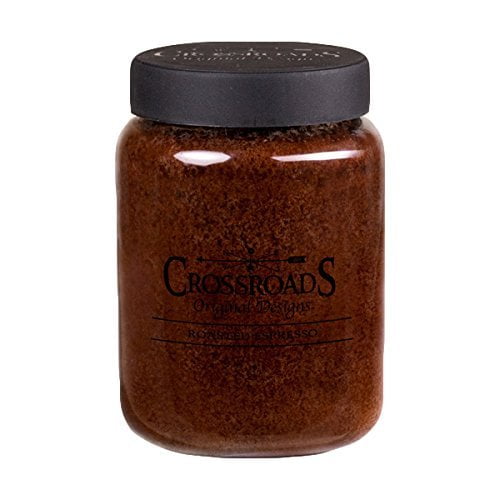 CWI Gifts Crossroads Candles 26 oz Jar-Roasted Espresso