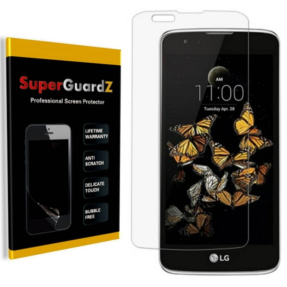 [3-Pack] For LG K8 (2016) - SuperGuardZ [FULL COVER] Screen Protector, HD Clear, Anti-Scratch
