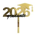 thumbnail image 2 of Klonfd Graduation Cake Class Of 2026 Cake Toppers Grad Cap Decorative Cupcake Inserts Graduation Theme Party, 2 of 5