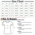 thumbnail image 2 of Drses Womens Summer Tops Women's Casual Oversized Comfortable Print Short Sleeve Round Neck Blouse T-Shirt Top Tops for Women Trendy, 2 of 4