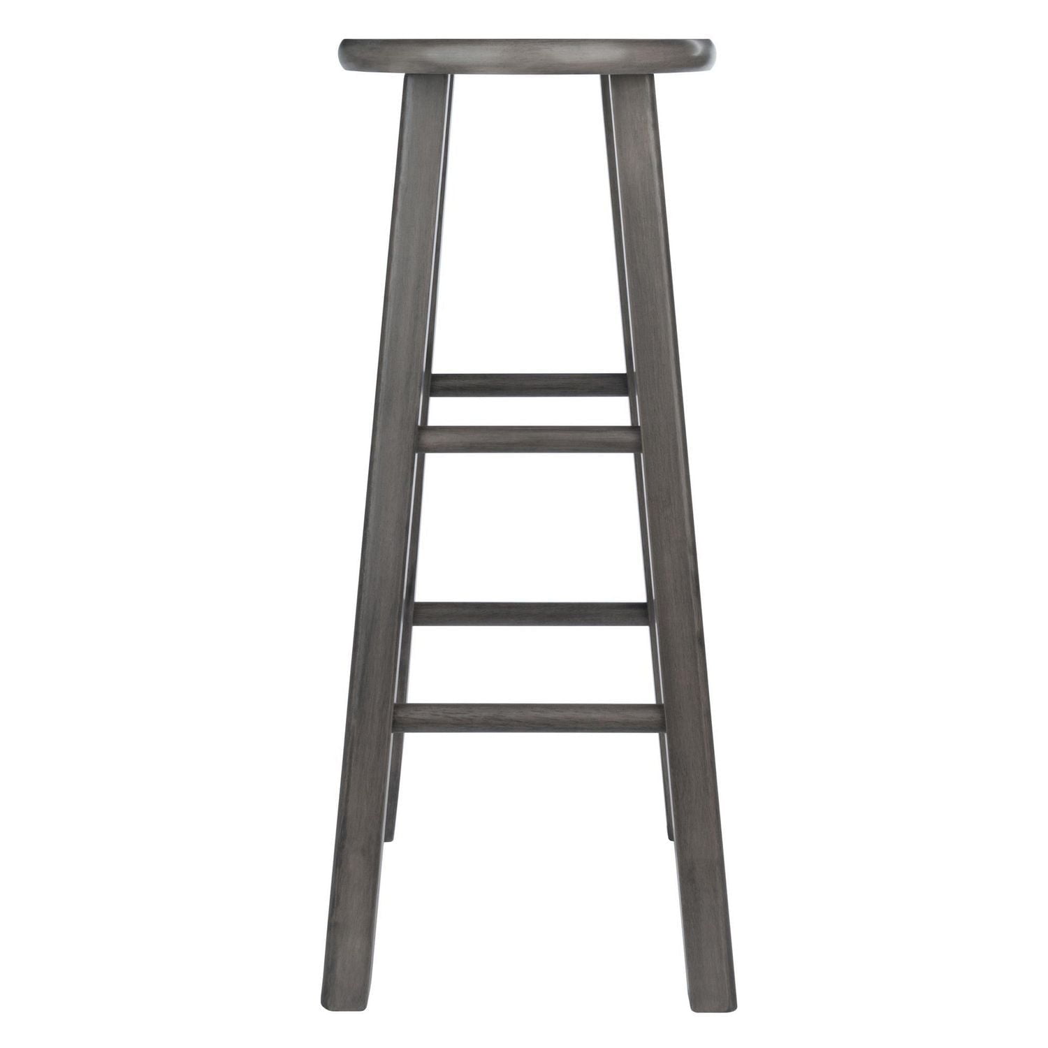 Winsome Ivy Tabouret de bar de 29 po Fini Gris