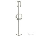 thumbnail image 3 of Towel Stand with 4 Integrated Towel Rings - Unlacquered Brass / Grooved, 3 of 5