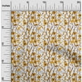 thumbnail image 2 of oneOone Velvet Yellow Fabric Kids Floral Craft Projects Decor Fabric Printed By The Yard 58 Inch Wide, 2 of 4