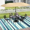 thumbnail image 5 of HUGEAR Outdoor Rugs on Sale Clearance 5'x8' Waterproof Patio Rugs, Plastic Camping Rugs, Porch Deck Rugs, RV Rugs for outside, Pool Rugs, 5 of 5