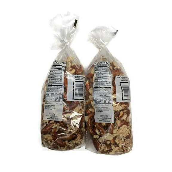Wege Sourdough Broken Pretzels, 15 Oz. Bags (Pack of 2)