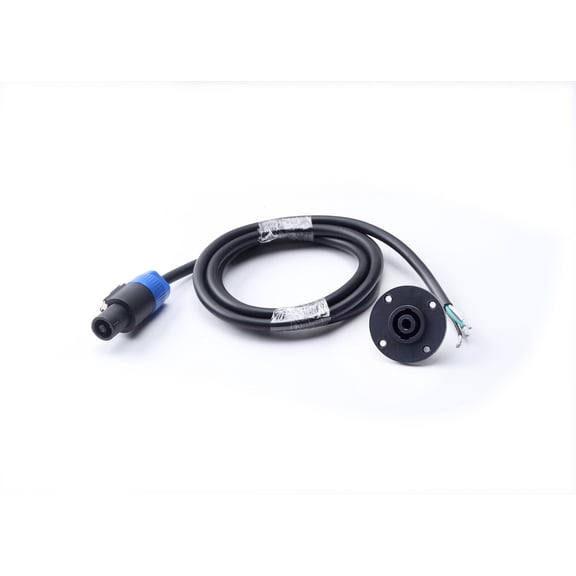 4 WIRE SPEAKON 6FT CABLE CHUCHERO BOX LOUD SPEAKERS, MIDS, TWEETERS WITH SOCKET