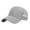Grey, variant on Men's Baseball Caps - Moisture Wicking Performance Hat for Golf & Running Trucker Hat Baseball Cap Structured Plain Design 6 Panel Adjustable Size