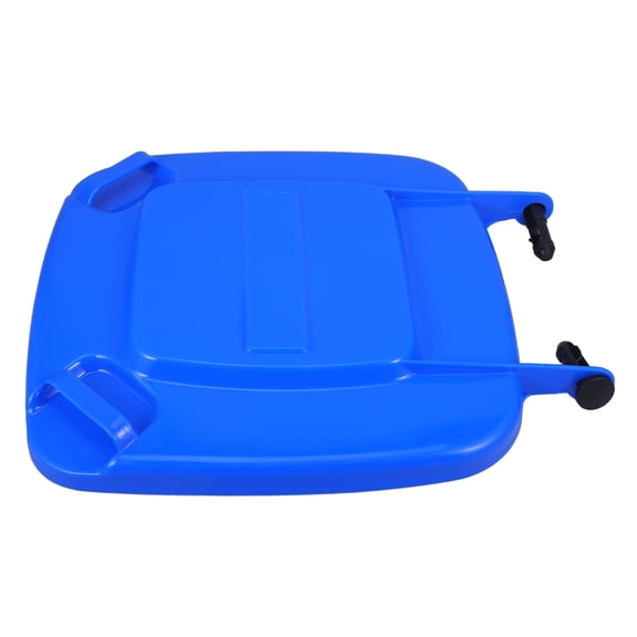 HIAKDOFT Blue 45.00X38.50X5.00Inch Trash Can Lid for Large Garbage Can 1Pcs