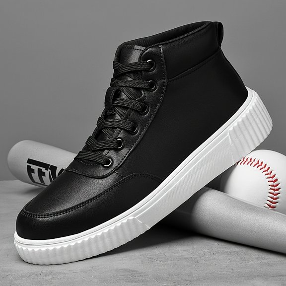 Men’s Handmade Mid-Top Casual Boots Soft Comfortable Side Zipper Walking Shoes with Breathable Design and Non-Slip Sole for Outdoor Autumn Winter Wear