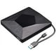 thumbnail image 1 of Blu Ray External 3D Drive Reader, Ultra Slim USB 3,0 y Type-C Blu Ray Optical CD DVD Drive para Mac OS, Windows Xp/7/8/10, PC portátil (Negro), 1 of 7