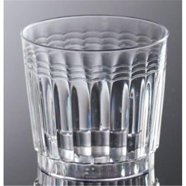 EMI Yoshi EMI-RETR9 9Oz Clear Plastic Rocks Glasses 20 Per Pack - Pack ...