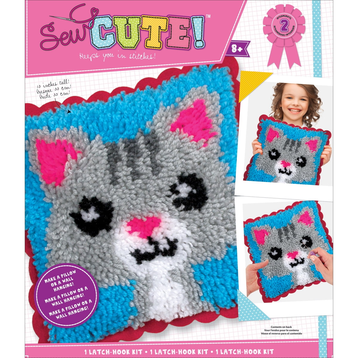 Sew Cute! Latch Hook KitCat