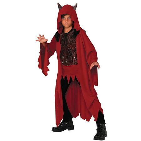 Glowing Devil Deluxe size L 12/14 Red Costume Rubie's