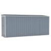 thumbnail image 7 of vidaXL Garden Shed Grey Galvanized steel Large Garden Shed Rectangular, 7 of 7