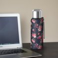 thumbnail image 5 of 20 Oz Pioneer Flower Coffee Tumbler Double Wall Insulated Stainless Steel Water Bottle | Metal Reusable Thermoses Flask with Cup Cap | Leak & Sweat Proof with Anti-Dust Lid, 5 of 7