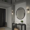 thumbnail image 2 of Artika Swirl 1 Light Integrated LED Single Sconce Black, 2 of 10