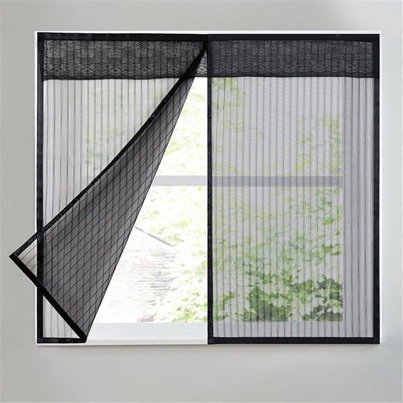 Window Screen Self-Adhesive Invisible Magnetic Screens Magnet Window Screening Door Curtains Home Magnetic Mesh Screen 80*100cm