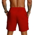thumbnail image 4 of Iaqnaocc 4th Of July Sweatpants for Men Patriotic 250 anniversary usa flag Mens Shorts Casual Drawstring Athletic Baggy Elastic Waist Beach Shorts for Men With Pockets Red 3XL, 4 of 4