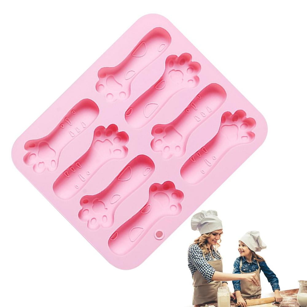 Silicone Gummy Candy Molds, Cartoon Cat Shape Chocolate Molds, Non