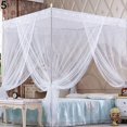 thumbnail image 3 of Cheers US Corners Princess Bed Curtain Canopy Canopies For Girls Boys Adults Bed Gift, 3 of 7
