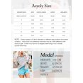 thumbnail image 2 of Asyoly Women's Plaid Hooded Shacket Jacket Long Sleeve Button Down Color Block Casual Loose Shirts Coats With Pocket, 2 of 8