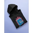 thumbnail image 3 of My Soul's Fire Piano Hoodie Women -Image by Shutterstock, Female 3X-Large, 3 of 4
