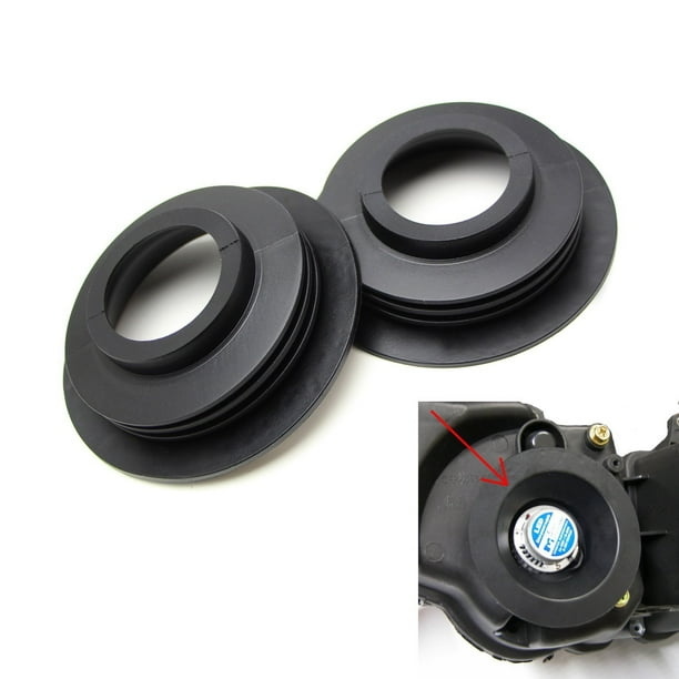 iJDMTOY (2) Rubber Housing Seal Caps For Headlight Install HID