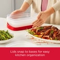thumbnail image 4 of Rubbermaid EasyFindLids Meal Prep Containers, One Compartment, 5.5 Cup, 5 Pack, 4 of 5