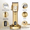 thumbnail image 3 of Labymos LCD Digital Display High-power Electric Hair Cutter Household Rechargeable Hair Trimmer Powerful Men Haircut Machine with Recharging Base, 3 of 7