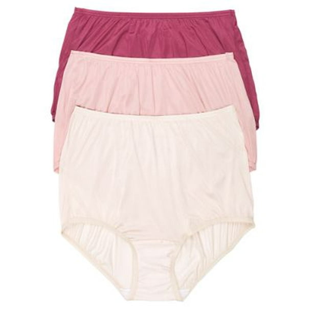 Vanity Fair - Vanity Fair Womens Classic Ravissant Full Brief 3-Pack Style-15711 - Walmart.com