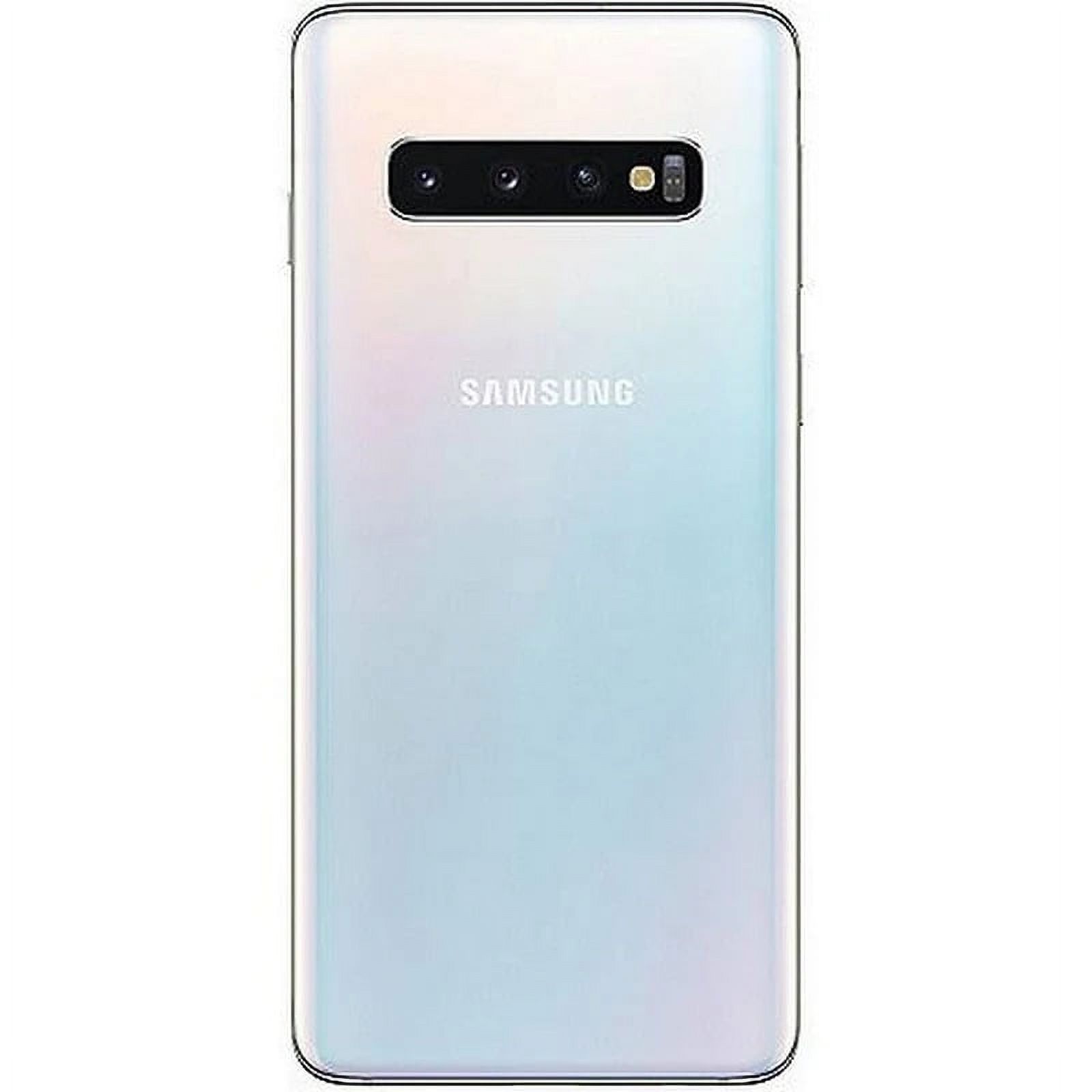 Samsung Galaxy S10 G973U 128GB GSM/CDMA Unlocked Android Phone - Prism White (Used) - image 3 of 4