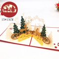 thumbnail image 1 of Tarjetas de Navidad 3D Pop-UP, tarjeta de invitaciones de felicitación de Santa, fiesta de niños, regalos de Año Nuevo, tarjeta de agradecimiento, regalo de aniversario, postal, 1 of 4