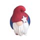 thumbnail image 2 of Gwong Decoración hogareña Muñecas de felpa Diseño de día de la independencia Accesorio de jardín hecho a mano Elf Gnome Adornos de peluche para la ventana Gwong 21066105, 2 of 6