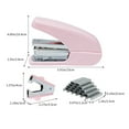 thumbnail image 2 of Ovzne Medium Sized Stapler And Stapler Set Labor Saving And Comfortable On Clearance, 2 of 6