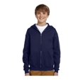 thumbnail image 1 of Jerzees Sweat à Capuche Zippé en Polaire pour Grand Garçon, Style 993B, 1 of 1