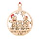 thumbnail image 2 of De Madera Ahuecado Gingerman Colgante Árbol De Navidad Colgante Colgante Regalo Para Amigos Y Familiares Minnieouse HA045231-08, 2 of 5