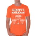 thumbnail image 1 of Awkward Styles Happy Hanukkah Christmas Tshirts for Men Jewish Menorah Ugly Christmas Shirt Men's Holiday Tee Xmas Gifts Happy Hanukkah Christmas Holiday Top for Men Christmas Hanukkah Shirt, 1 of 4
