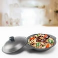 thumbnail image 5 of REACHISE Iron Casserole Kitchen Stew Pot Food Cooking Casserole Non-stick Cooking Pot Kitchen Cookware, 5 of 8