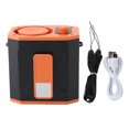 thumbnail image 2 of Ventilador De Cintura Ajustable De Alta Velocidad Con Carga Tipo C Y Batería De 3600 MAh Para Trabajar, Caminar, Pescar, Acampar, Actividades Al Aire Libre, 2 of 7