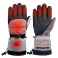 thumbnail image 2 of Guantes calefactores para clima frío, eléctricos, batería de 5000mAh, antideslizantes, impermeables, 1 par, 2 of 9