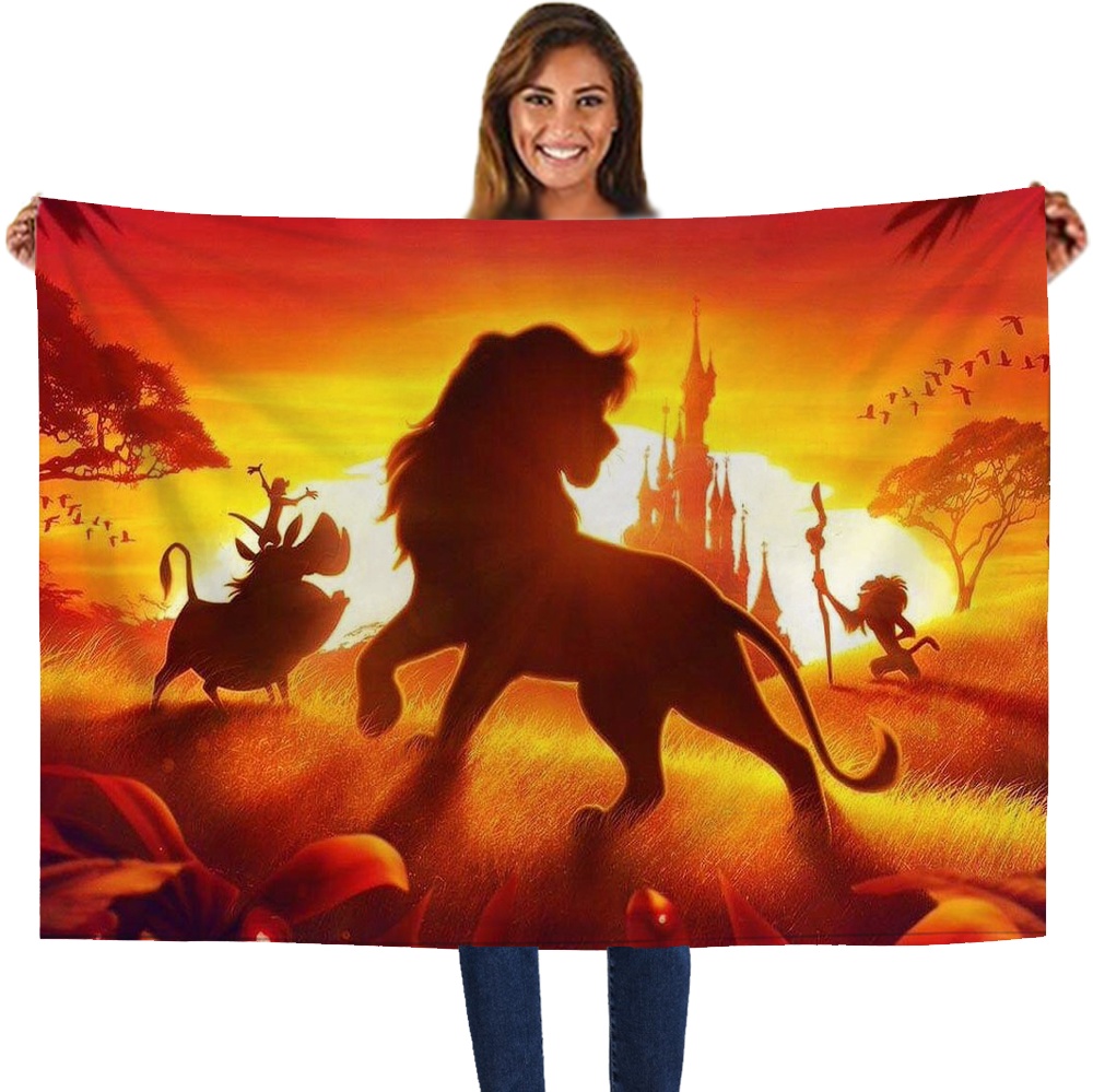Lion King Blankets Classics Beds Sofa Summer Bed Throw Cover Couch Sofa