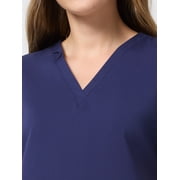 Scrubstar Ultimate Women’s Antimicrobial Welt Pocket V-Neck Scrub Top, Sizes XS–3XL
